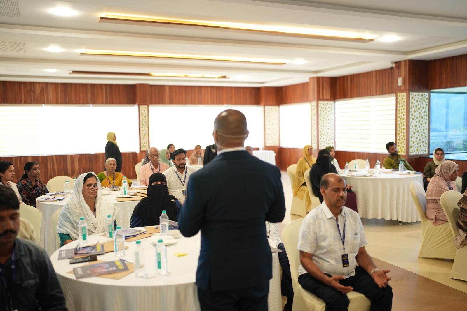 Course module presentation at Indeevara Retreat
